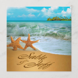 Invitación Las estrellas de mar se juntan PIDEN HACER SUS