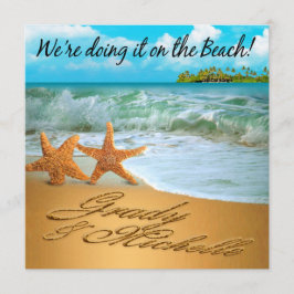 Invitación Las estrellas de mar se juntan PIDEN HACER SUS
