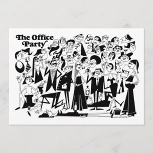 Invitación Las fiestas en la oficina