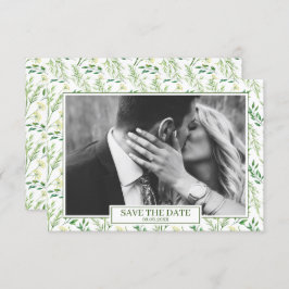 Invitación Las hierbas botánicas de la primavera verde salvan