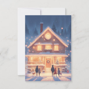 Invitación Las luces de los navidades lo hacen todo mejor