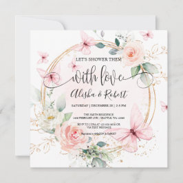 Invitación Las mariposas vamos a bañarlas con las parejas de 