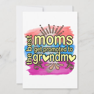 Invitación Las Mejores Mamás Se Promocionan A La Abuela