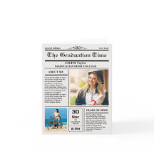 ¡Las Noticias de la Graduación! Recuerdo Imprimibl