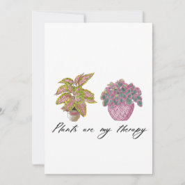 Invitación Las Plantas Acuáticas Son Mi Terapia