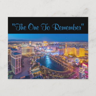 Invitación Las Vegas 40° cumpleaños