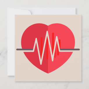 Invitación Latidos de gradiente