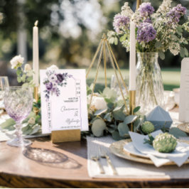 Invitación Lavanda, Ciruela, Ahorre la fecha del arco púrpura