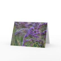 Lavanda junto al océano RSVP