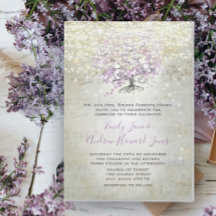 Lavender Fairytale Lights and Stars Boda