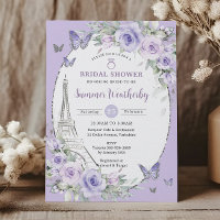 Lavender Lilac Purple Floral Paris Brillante