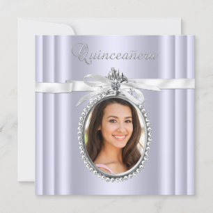Invitación Lavender Quinceanera