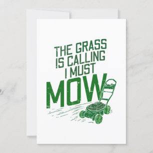 Invitación Lawn Mower