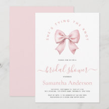 Lazo Rosa Ella Está Casándose Despedida de Soltera