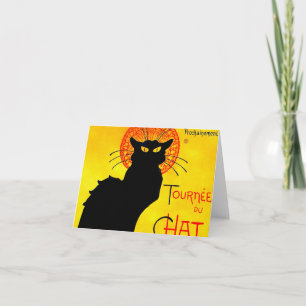 Invitación Le Chat Noir Vintage