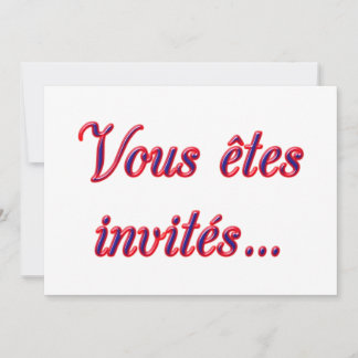 Invitación Le invitan