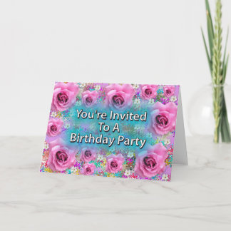 Invitación Le invitan a una fiesta de cumpleaños