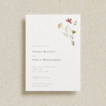 Leander Rustic Wildflower Boho Boda Floral