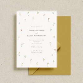 Invitación Leander Wildflower Boda