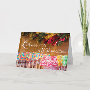 Invitación Leckere Weihnachten mit leckeren Weihnachtsgrüßen!