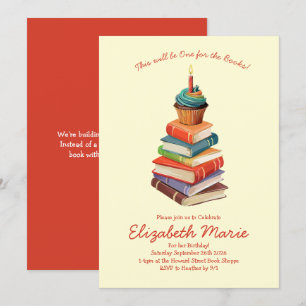 Invitación Lectura de los niños de la fiesta de cumpleaños de