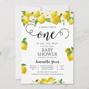 Invitación Lemon Baby Shower