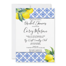Lemon Bridal Shower