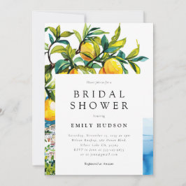 Invitación Lemon Citrus Amalfi Coast Bridal