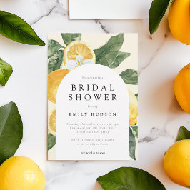 Invitación Lemon Citrus Main Squeeze Bridal Shower