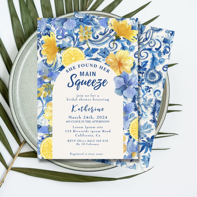 Invitación Lemon encontró su principal chirrido de novia (Subido por el creador)