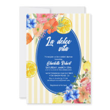 Lemon floral italiano verano ducha de novia