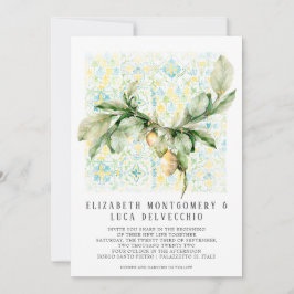 Invitación Lemon Grove | Boda Botánico Boho
