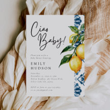 Lemon Positano Baby Shower italiano