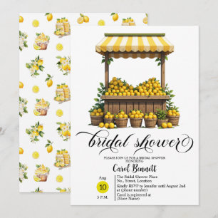 Invitación Lemonade Stand Mediterráneo Summer Briower