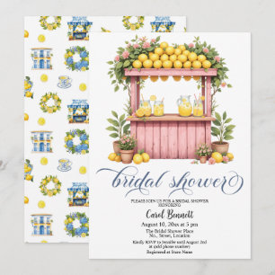 Invitación Lemonade Stand Mediterráneo Summer Briower
