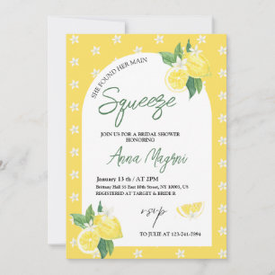 Invitación Lemonella Encontró su Despedida de Soltera Fiesta