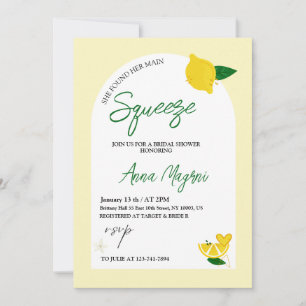 Invitación Lemonella Encontró su Despedida de Soltera Fiesta