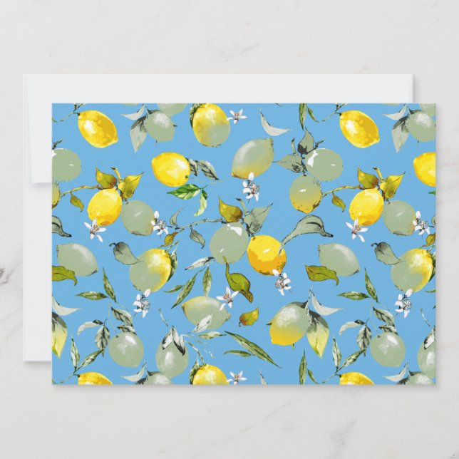 Invitación Lemones acuarelas 27 (Anverso)