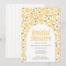Invitación Lemons Bridal Shower