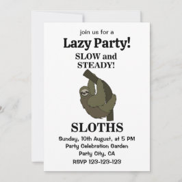 Invitación Lenta Y Estable Lenta Lenta Y Graciosa Lenta