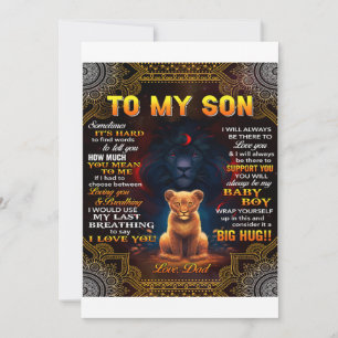 Invitación León a mi hijo a veces es duro papá