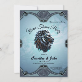 Invitación León cibernético La fusión del poder y la tecnolog