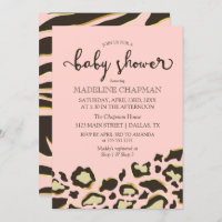 Leopard Spots & Tiger Stripes Baby Shower