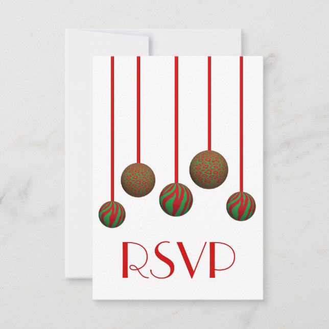 Invitación Leopard Zebra (Anverso)