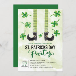 Invitación Leprechaun St.Patrick's Day Fiesta