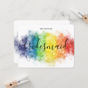 Invitación lesbiana de arcoiris LGBT 