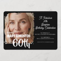 Let’s Party! A Fabulous 60th Surprise Celebration