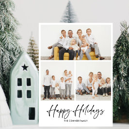 Invitación Letra Sencilla para las Fiestas