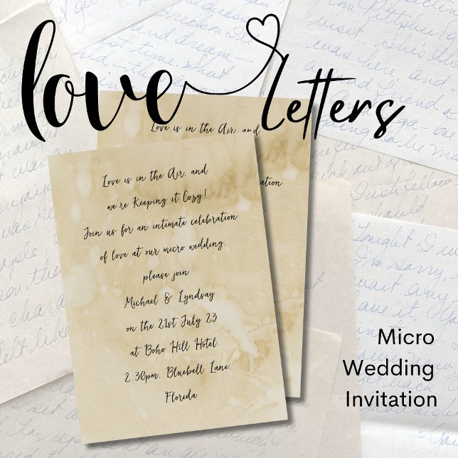 Invitación Letras de amor - fragmento manuscrito de BODA MICR (Subido por el creador)