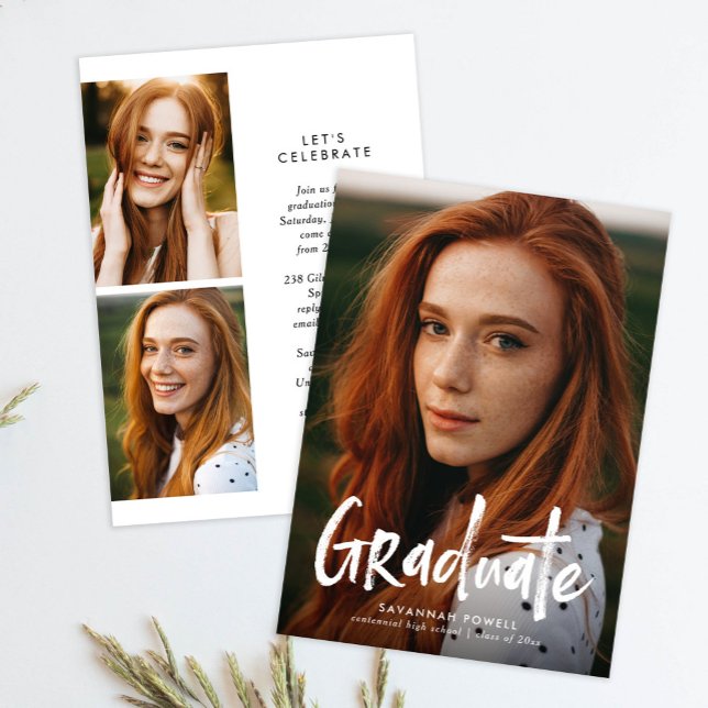 Invitación Letras Modernas de Presupuesto 3 Partido de Gradua (Subido por el creador)